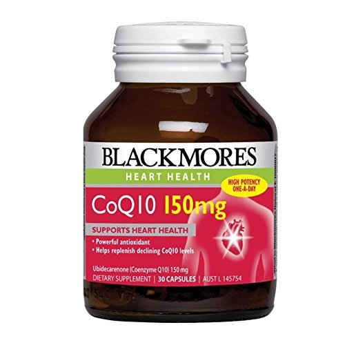 Primary image for Blackmores CoQ10 150mg High Potency 30 Capsules