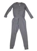 SUNDRY Womens Jumpsuit Long Sleeve Stylish Casual Grey Size US 1  - £46.66 GBP