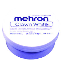 Mehron Makeup Clown White Professional Makeup (7 oz) - £72.78 GBP