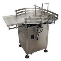 Easy To Operate 31.5&quot; Auto Accumulation Table Turn Rotary Line Bottle Conveyor - £1,305.01 GBP