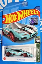 Hot Wheels Factory Set 2022 Retro Racers Series McLaren F1 GTR Light Blue - £3.95 GBP