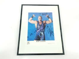 Rob Van Dam RVD Wrestler WWE WWF Wrestling Signed Autograph in Frame 14x11 - $368.38 MXN