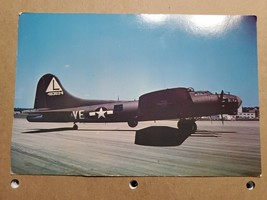 Vtg Oversized Postcard Boeing B-17G, Flying Fortress, US Air Force Museum, Ohio - £3.94 GBP