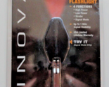 INOVA Red LED Radiant Microlight Compact LED Keychain Flashlight W/ 2 NE... - £11.97 GBP