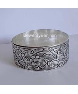 925 Sterling Silver Bangle Boho Stacking Bangles Handmade Bangle, Silver... - €52,11 EUR
