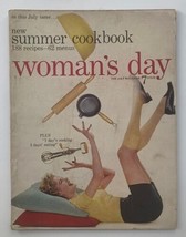 VTG Woman&#39;s Day Magazine July 1954 Last Summer I Learned To Swim No Label - £26.45 GBP