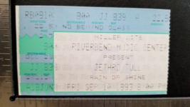 JETHRO TULL / IAN ANDERSON - VINTAGE SEPTEMBER 10, 1993 CONCERT TOUR TIC... - $13.71 CAD