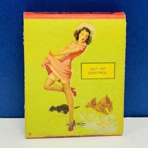 Matchbook nude risque girl Silver grill bar lounge vtg Canon City CO pan... - £14.79 GBP