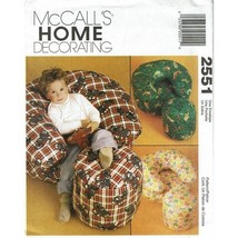 McCalls Sewing Pattern 2551 Chair and Ottoman Child Sized - £7.16 GBP