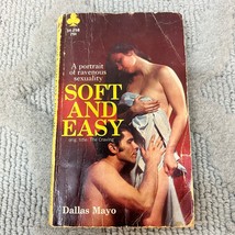 Soft And Easy Adult and Erotic Paperback Book by Dallas Mayo from Midwood 1969 - £18.23 GBP