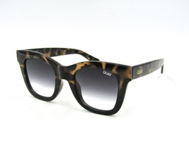 Quay Australia Extra Hours Oversized Cat Eye Sunglasses Tortoise Black Fade #C17 - £23.64 GBP