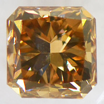 Radiant Shape Diamond Natural Fancy Brown Loose 1.81 Carat SI1 IGI Certificate - £2,080.57 GBP