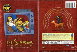 Simpsons Complete Fifth Season 4 Disc Collector&#39;s Edition Dvd Fox Video New - £27.29 GBP