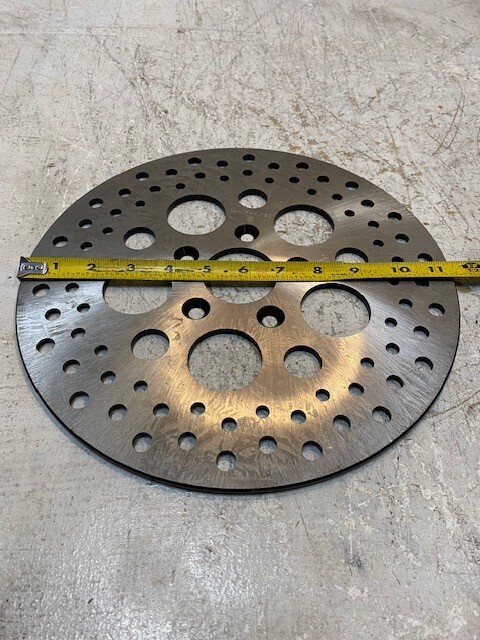 Russell Rear Brake Disc 11.5" OD Stainless Steel 51mm Bore Min Thk 190 Japan 6L Item image 11