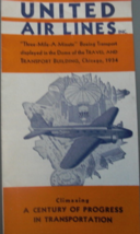 United Airlines Inc., “Three-Mile-A-Minute” Boeing Transport displayed i... - $13.69 CAD