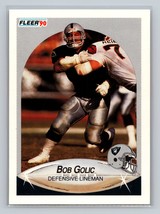 Bob Golic #254 1990 Fleer Los Angeles Raiders - $1.69