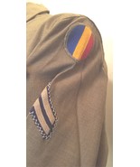US Army WWII M-1936 wool enlisted man&#39;s service shirt MED. Cpl stripes, ... - $50.00