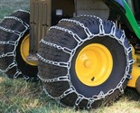 Tire Chains Snow Blower Mower Lawn Tractor, 20X10.00X10, Steel 4 Link Sp... - $63.16