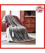 Certified Heated Blanket 50&#39;&#39;x60&#39;&#39; - Overheating Protection and Soft Fabric - $907.00 MXN