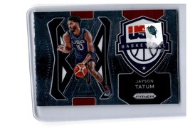 2021-22 Panini Prizm NBA Jayson Tatum USA Basketball Insert #1 Boston Celtics - £1.56 GBP