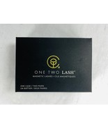 New! One Two Lash Bold Half Magnetic Lashes 2 pairs One case Sealed - $17.99