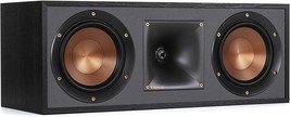 Klipsch R-52C Powerful Detailed Center Channel Home Speaker - Black - $148.99