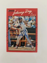 Johnny Ray signed baseball card - $15.00