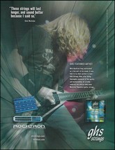 Megadeth Dave Mustaine Signature GHS guitar strings Rocktron Preamp 2005 ad - £3.32 GBP