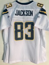 Reebok Women&#39;s Premier NFL Jersey San Diego Chargers Vincent Jackson White sz L - £10.04 GBP