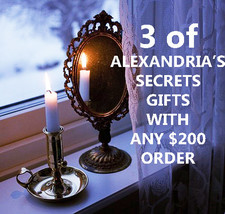 Free 3 Special Alexandria&#39;s Gifts W Each $200 Order! High Magick Rare Offer - £0.00 GBP