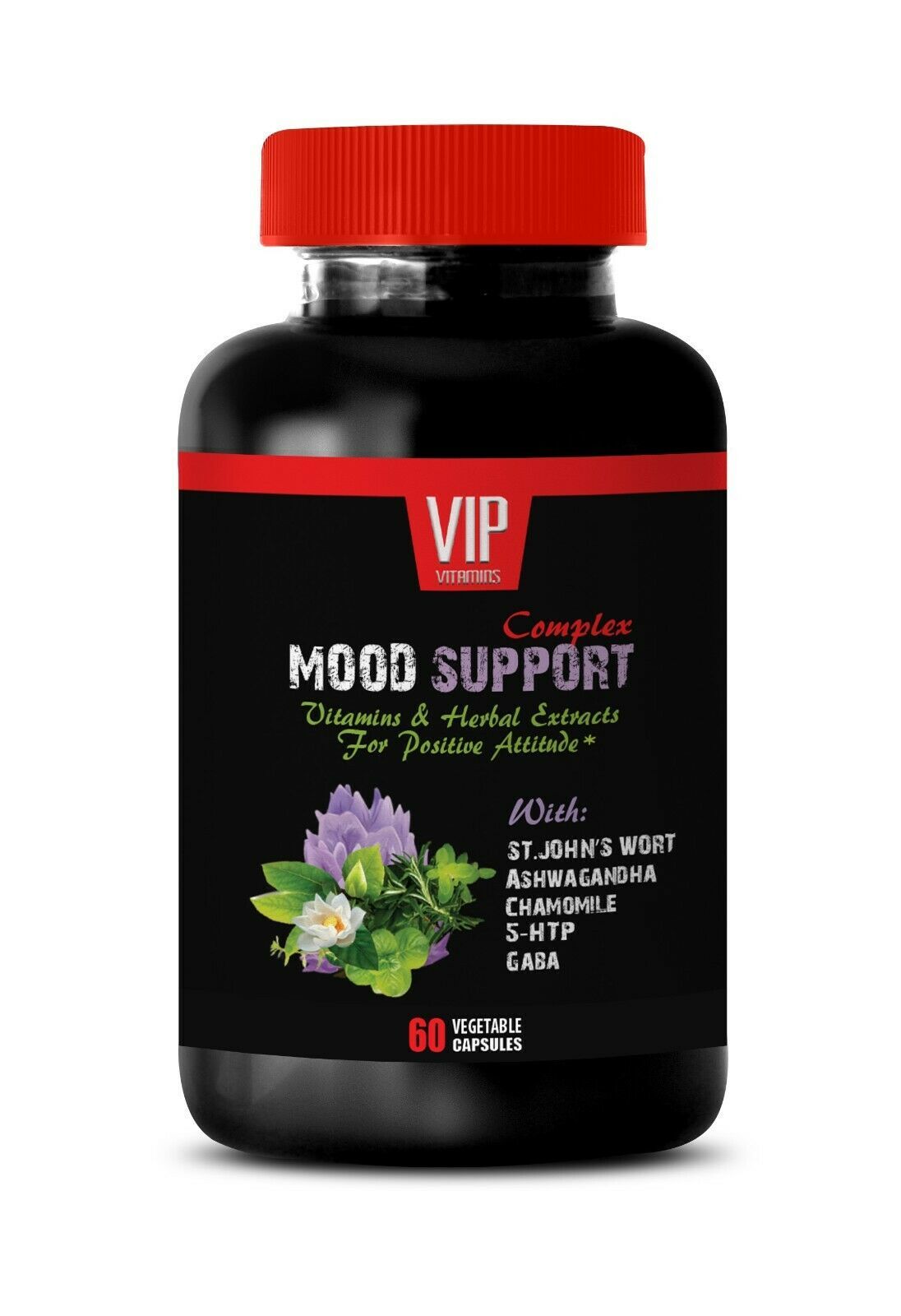 anxiety and stress relief supplements - MOOD SUPPORT COMPLEX - 5 htp 100 mg 1B