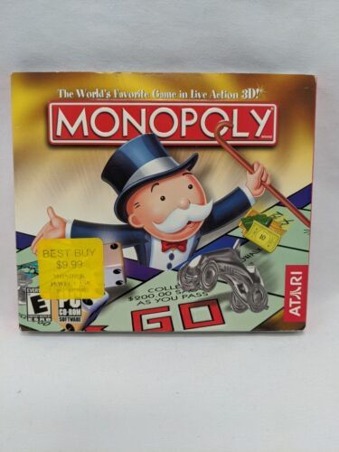 Primary image for Monopoly PC Video Game Win 95/98 Atari Hasbro