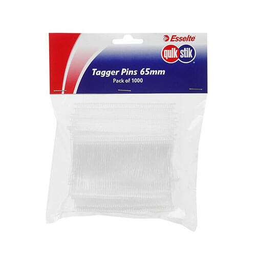 Quikstik Tagger Gun Fine Pin 1000pk - 65mm - $44.86