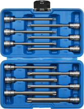 12PCS 3/8&quot; Drive Extra Long Torx Bit Socket Set, CR-V, S2 Steel, 5.9&quot; Le... - $37.39