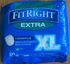 Medline FitRight Extra Protective Underwear Size XL 20 Count - $15.00
