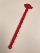 New England Oyster House Restaurant Swizzle Stick Stir Red - $3.32