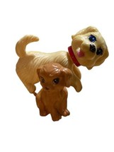 Barbie Mattel Golden Retriever Puppy Dog &amp; Vet Set Replacement Brown Tan - $8.81
