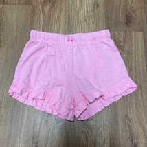 Crewcuts Girls Lightweight Pink Cotton Pull On Shorts Ruffle 8 Drawstring J.Crew - £19.08 GBP