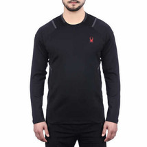 Spyder Active Men’s Long Sleeve Shirt, Color: Blazing Black, Size: XXL - £23.28 GBP