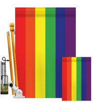 Rainbow - Applique Decorative Flags Kit FK106020-P2 - £79.93 GBP