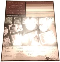 Creative Memories 10x12 Shades of Brown BNIP - £7.95 GBP