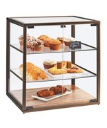 3610 Square Bakery Case, 23.25&quot; Height, 21&quot; Width, 17&quot; Length, Vintage - $20,805.27 MXN