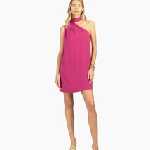 Trina Turk NIAN One Shoulder Cocktail Shift Dress | Sz 2, Phlox Pink *Flaw* - $50.00