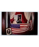 Vintage Assassination Lincoln Ford Theatre Wax Museum Gettysburg PA Post... - $7.00