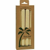 Aloha Bay  Unscented Cream Taper Candles 9 - £9.96 GBP