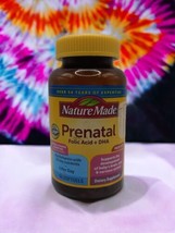 Nature Made Prenatal Folic Acid Multi + DHA  90 Softgels EXP. 08/2024 - £12.41 GBP