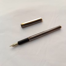 Alfred Dunhill Fountain Pen with Gunmetal &amp; Gold Plated Trim, Made in Germany - £234.09 GBP