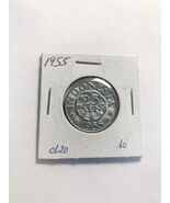 1955 Vintage Indonesia 25 Sen - Old World Collectible Numismatic Treasur... - $4.93 CAD