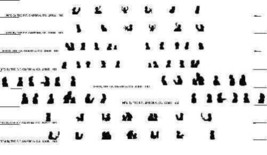 AMERICAN FLYER TRAINS 660 661 662 663 White Cardstock WINDOW SILHOUETTES... - $225.06 MXN