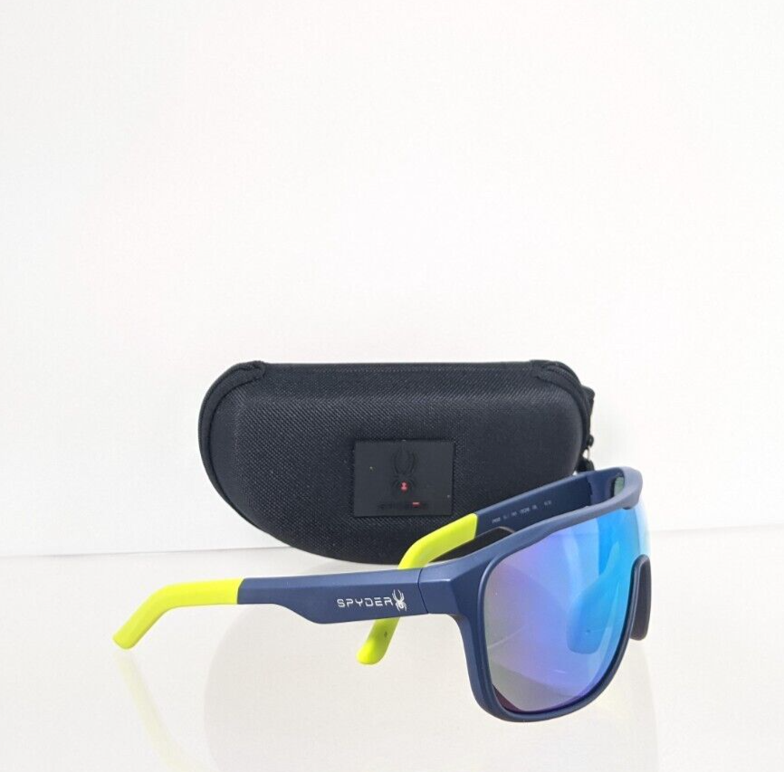 Brand New Authentic SPYDER Sunglasses SP6020 414 Navy 133mm Frame SP 6020 - $67.81